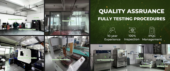 calidad lámparas solares del jardín fábrica