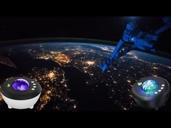 Proyector de galaxia estrellado LED con reproducción de música Bluetooth para una distancia de proyección de 3-5m