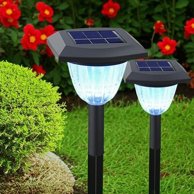 Un buen precio. Elegantes Lámparas Solares de Jardín con Duración de Batería de 8-10 Horas para Jardines Hermosos y Funcionales en línea