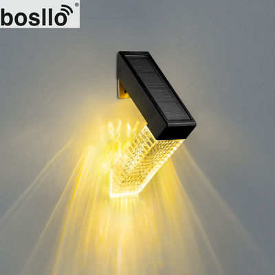 Un buen precio. Luces de pared de cristal solar para exteriores 1.2V 700mAh IP44 Nivel a prueba de agua en línea