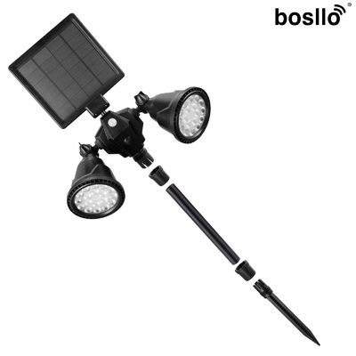 Un buen precio. IP65 Lámparas solares para exteriores Lámpara de inducción solar 8m Distancia de inducción en línea