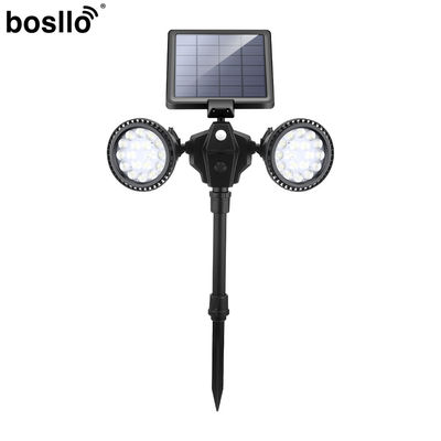 Buen precio 6V 500MA lámparas de jardín solar negro luces de jardín solar exterior en línea
