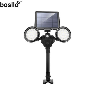 Un buen precio. IP65 Lámpara de inducción solar impermeable Luz cálida 3000K 3.7V 2600mA en línea