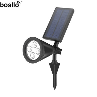 Un buen precio. Lámparas de jardín solares de material PS IP65 Lámparas de jardín solares blancas calientes en línea