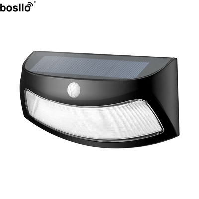 Un buen precio. Luz blanca 6000K lámpara de inducción solar luces de pared exteriores con sensor en línea