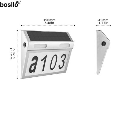 Un buen precio. Lámparas solares de exterior de acero inoxidable 5V 300MA Luces de pared solares decorativas en línea