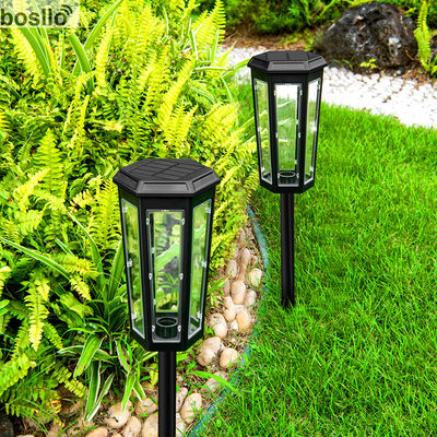 Un buen precio. Iluminación exterior con energía solar negra para una iluminación ecológica en línea