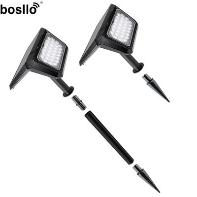 Un buen precio. Iluminación solar de exterior 400/200 lumens con 8-10 horas de trabajo y 30LED en línea