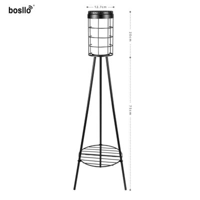 Un buen precio. Lámparas de jardín solares de doble potencia Lámparas solares de luz blanca/ caliente luz de metal ABS PVC en línea