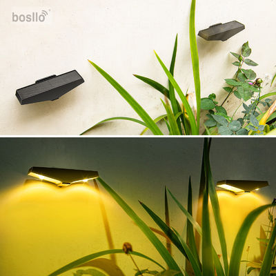 Un buen precio. Panel solar de silicio monocristalino Iluminación de jardín solar para exteriores 11.8*3.4*2cm Tamaño del producto en línea