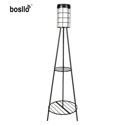 Un buen precio. Retro Solar Lights Solar Floor Lights Solar Lantern With Plant Stand USB rechargeable en línea